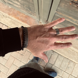 Beveled Sterling Ring