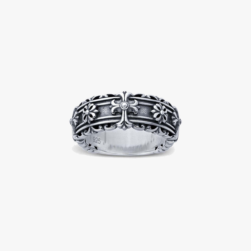 Sterling Silver Crown Ring