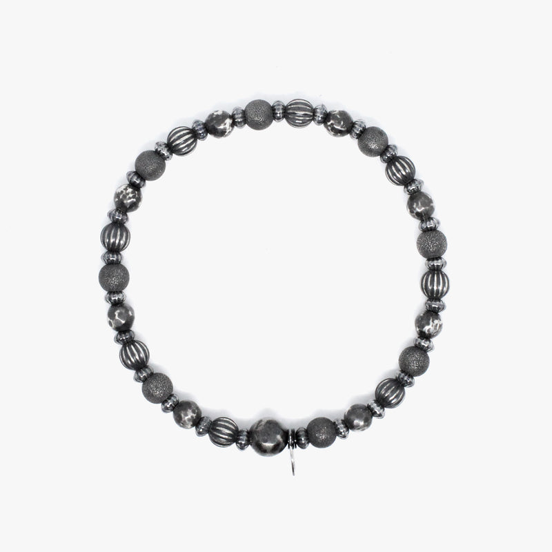 Multi Texture Sterling Beads