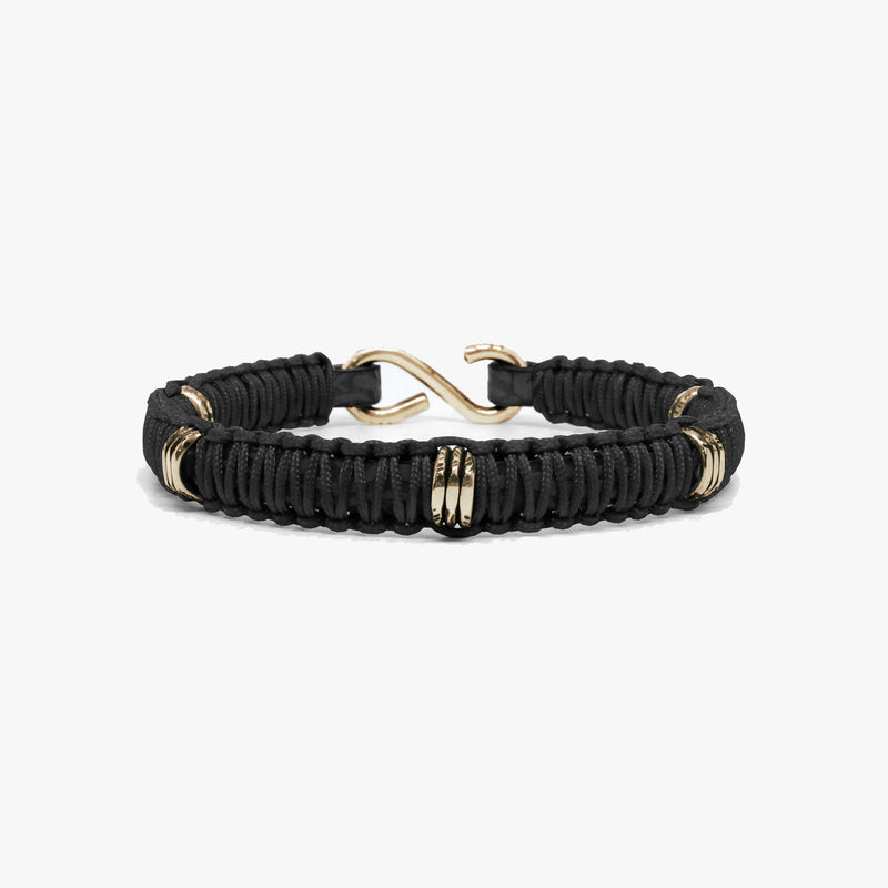 Braided Cord, Gold Coils