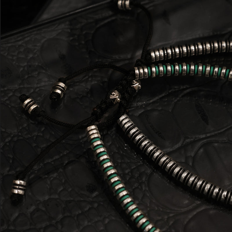 Grafton Bracelet | Sterling Silver | Vinyl