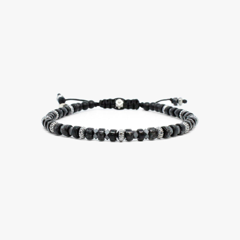 Heishi Gemstone, Faceted Hematite