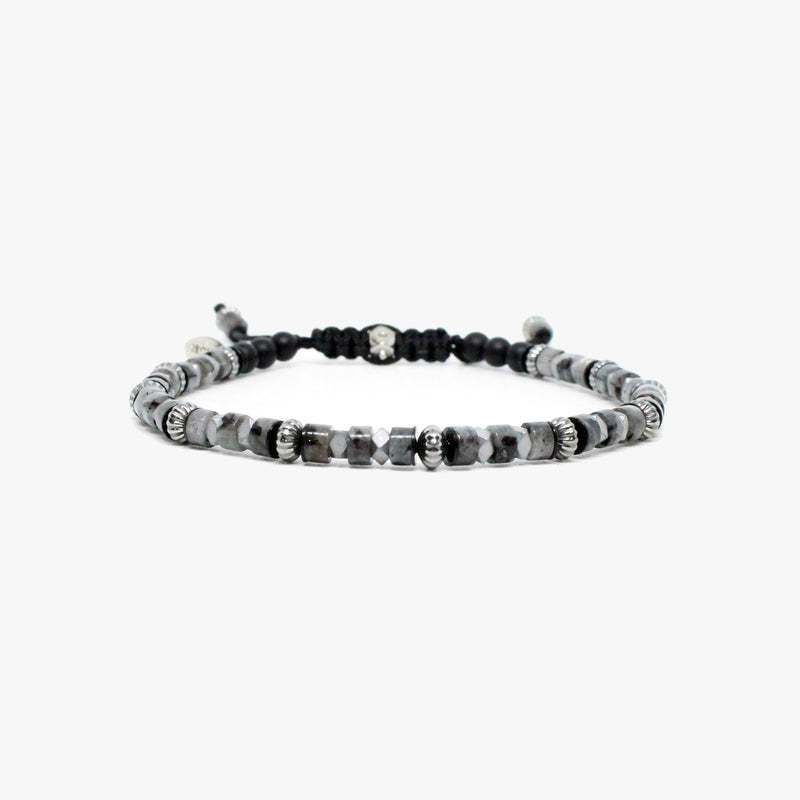 Heishi Gemstone, Faceted Hematite
