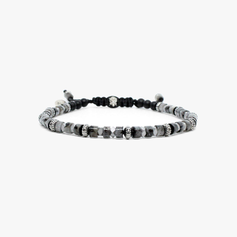 Heishi Gemstone, Faceted Hematite