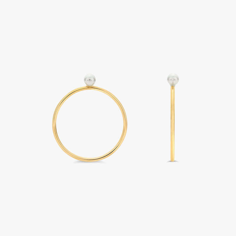 Pearl and 14k Gold