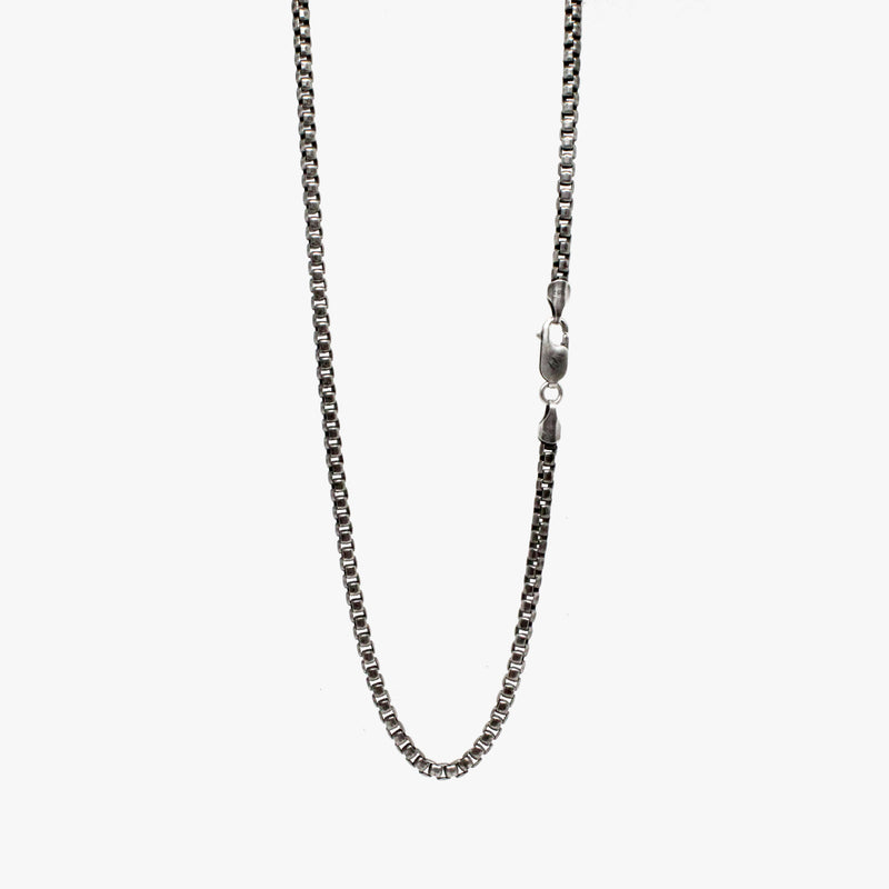 Sterling Silver Box Chain Necklace