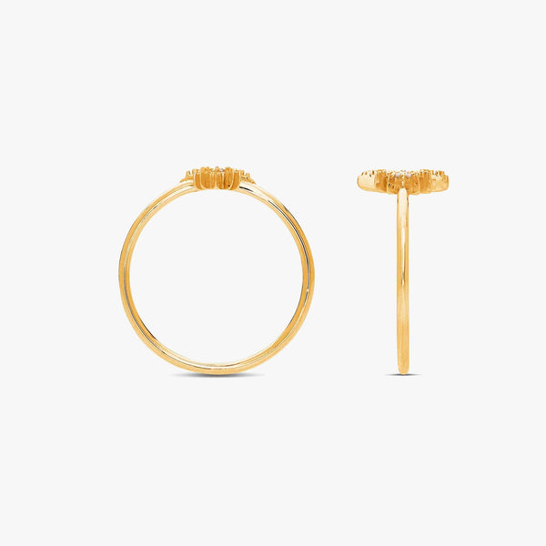 North Star, 14K Gold and Diamonds