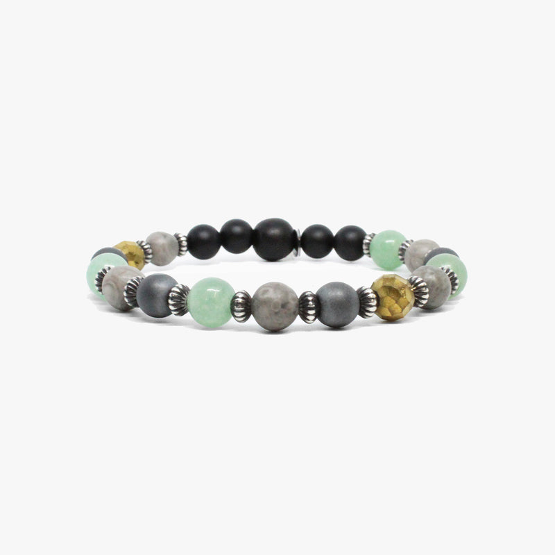 New: Mixed Large Gemstone and Sterling