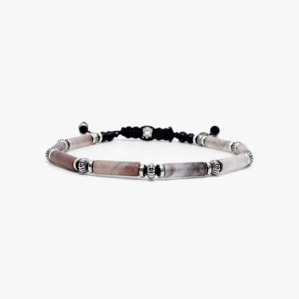 Botswana Agate Gemstone, Sterling