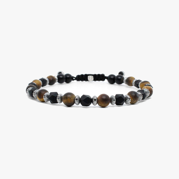 Faceted Onyx, Sterling, Gemstone