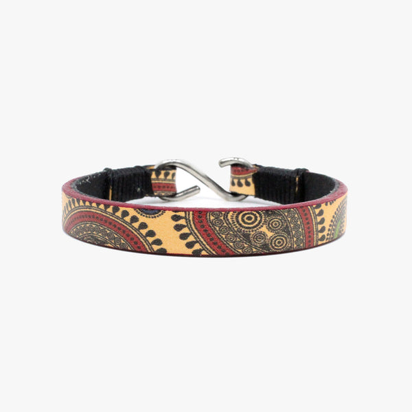 Paisley Leather Strap WE