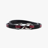 Rustic Leather Double, Sterling Clasp