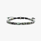 Heishi Gemstone, Sterling, Hematite