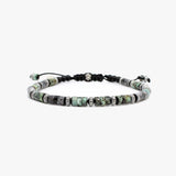 Heishi Gemstone, Sterling, Hematite