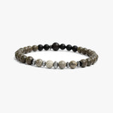 Gray Wood, Sterling and Gemstone