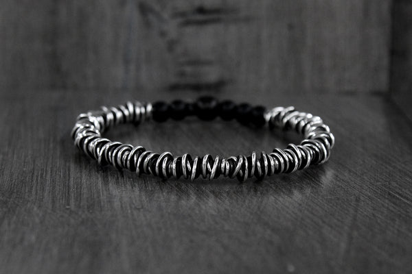 Sterling Wire Wrap Bracelet