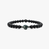 Faceted Gemstone, Black Onyx